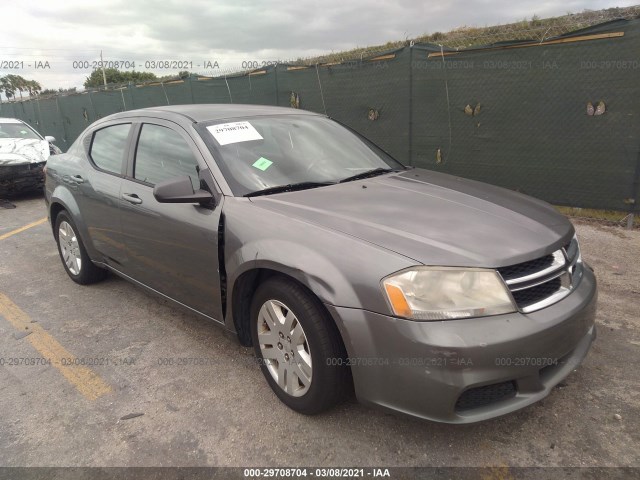 dodge avenger 2012 1c3cdzab7cn265001