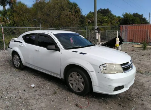 dodge avenger 2012 1c3cdzab7cn324869