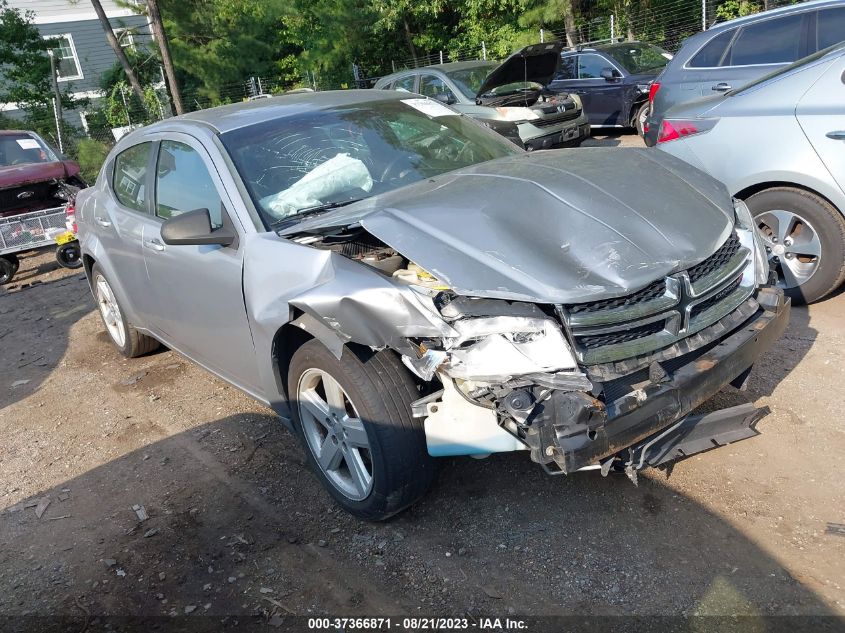 dodge avenger 2013 1c3cdzab7dn519257