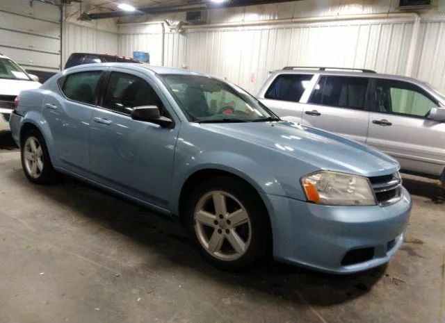 dodge avenger 2013 1c3cdzab7dn625871