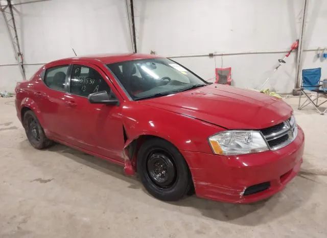 dodge avenger 2013 1c3cdzab8dn637558