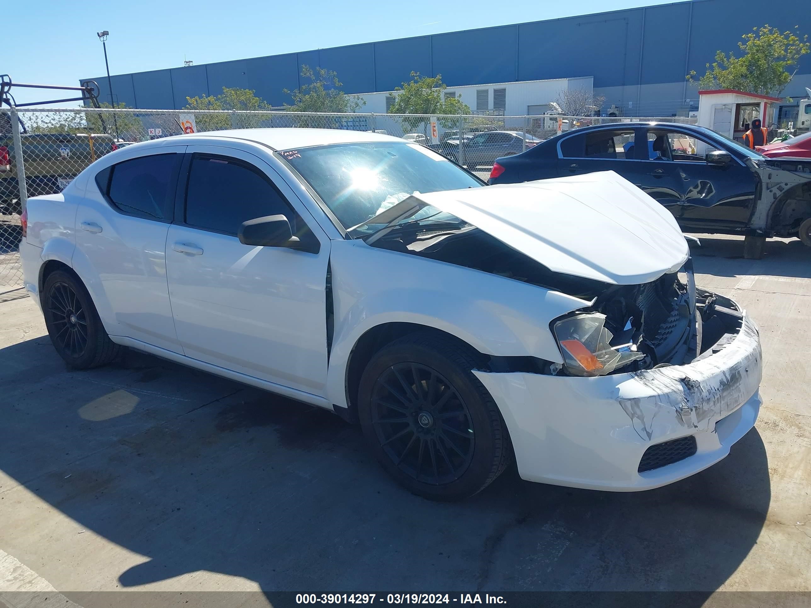 dodge avenger 2013 1c3cdzab9dn650643