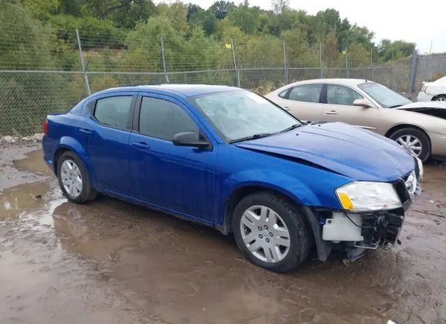 dodge avenger 2013 1c3cdzabxdn514425