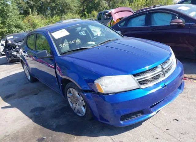 dodge avenger 2013 1c3cdzabxdn725821