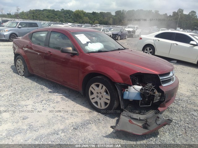 dodge avenger 2014 1c3cdzabxen217124