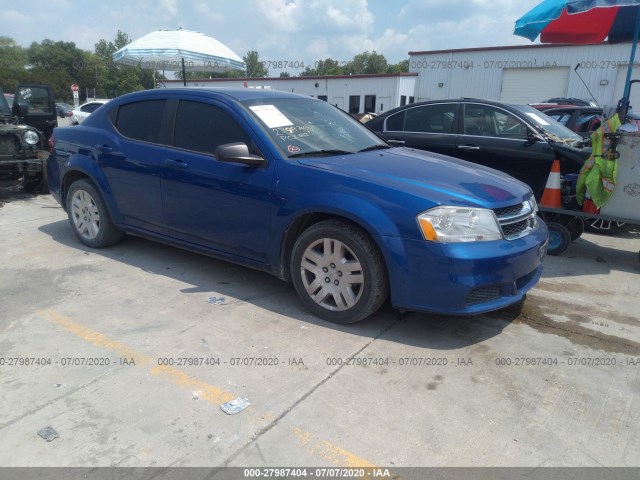 dodge avenger 2013 1c3cdzag3dn750037