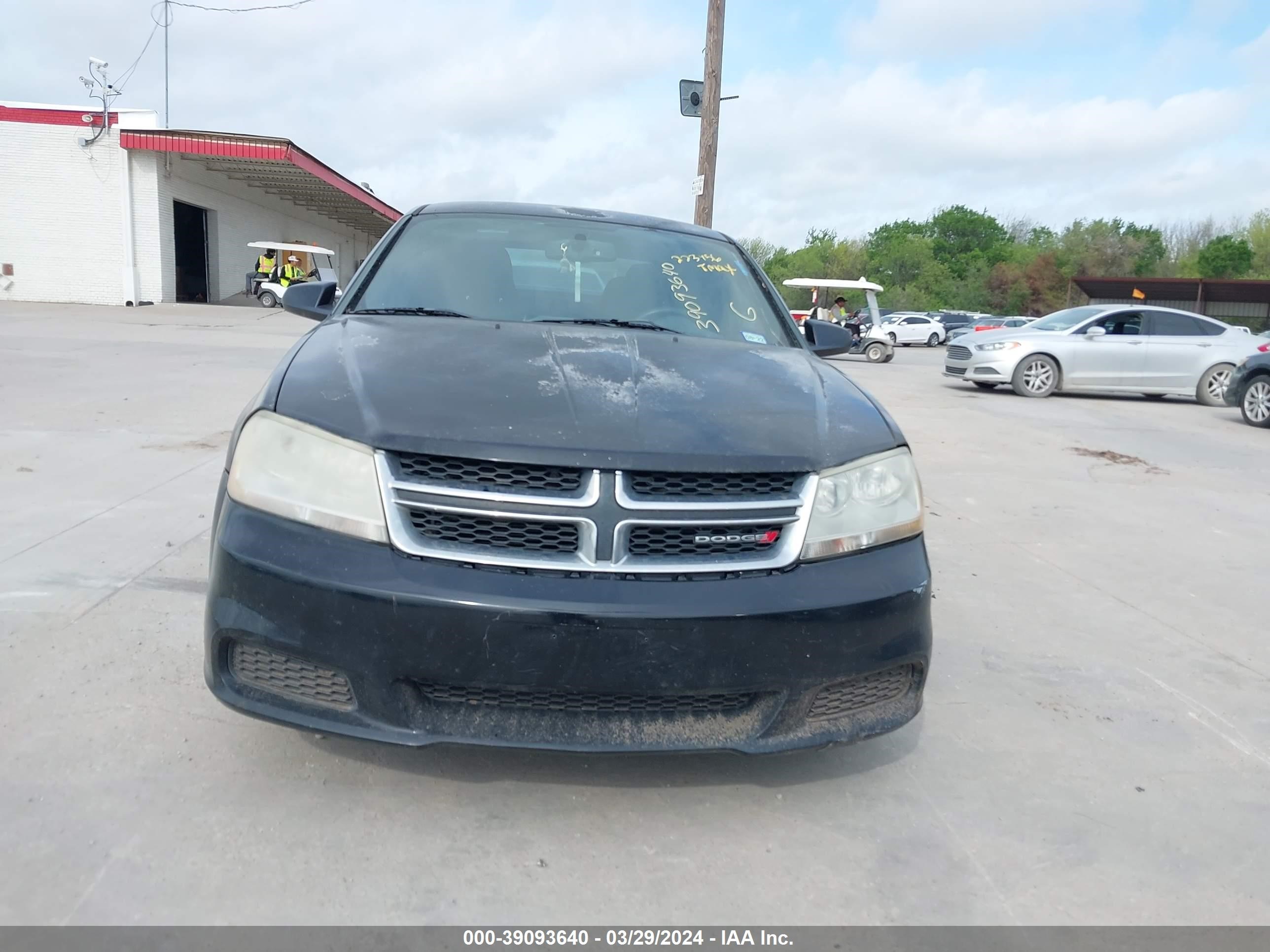 dodge avenger 2014 1c3cdzag3en223956