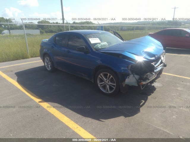 dodge avenger 2012 1c3cdzag9cn313920