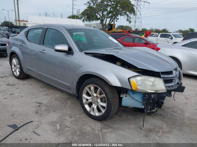 dodge avenger 2013 1c3cdzbg1dn591114