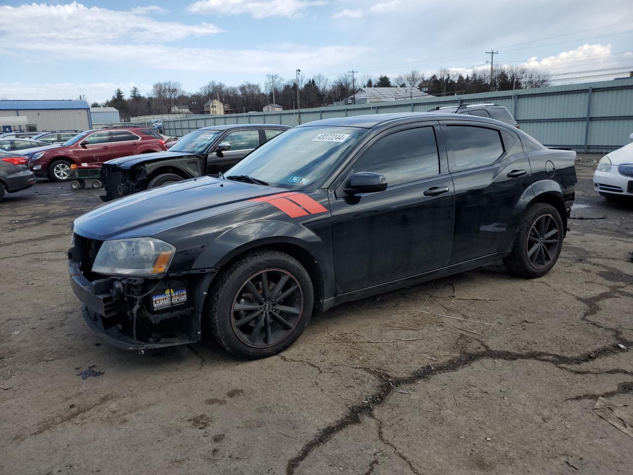 dodge avenger 2013 1c3cdzbg8dn700815