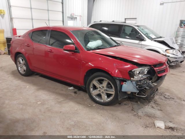 dodge avenger 2013 1c3cdzcb5dn582211