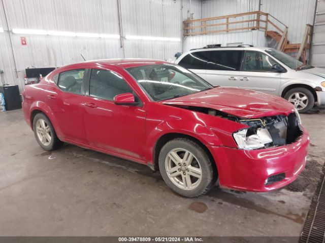 dodge avenger 2013 1c3cdzcb8dn541345