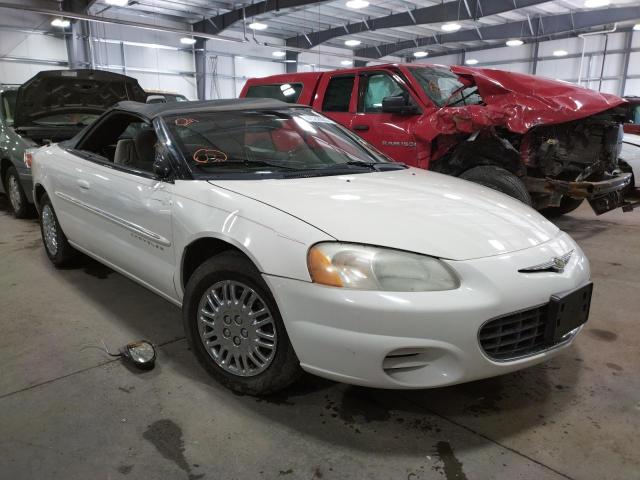 chrysler sebring lx 2001 1c3el45u71n718346