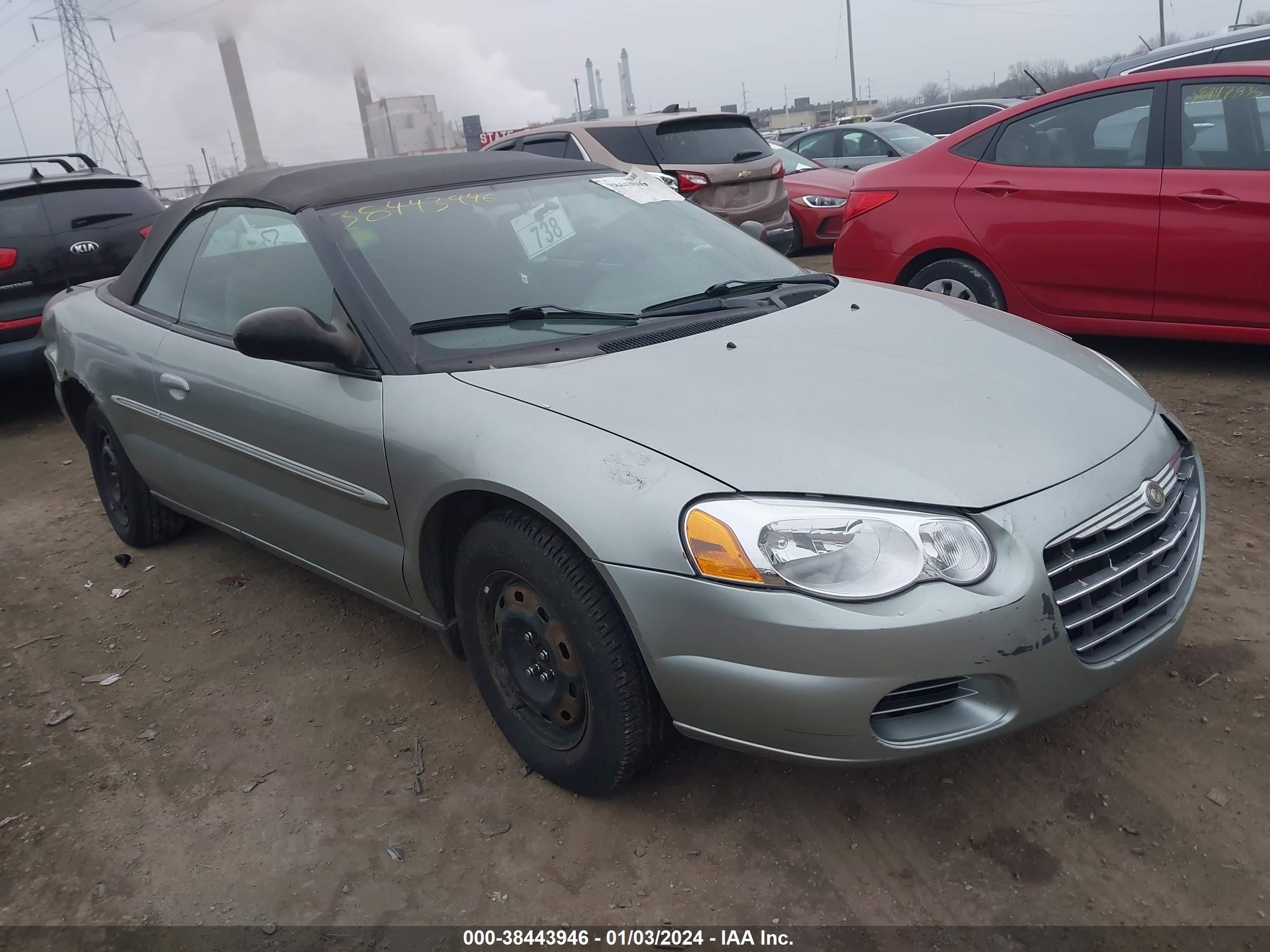 chrysler sebring 2004 1c3el45xx4n315850