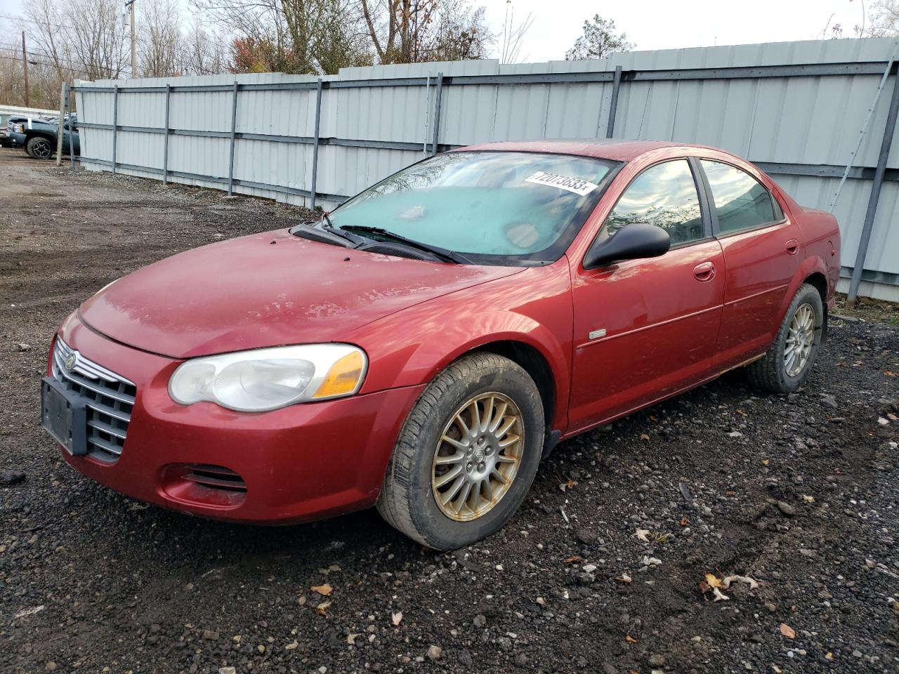 chrysler sebring 2005 1c3el46x15n563565