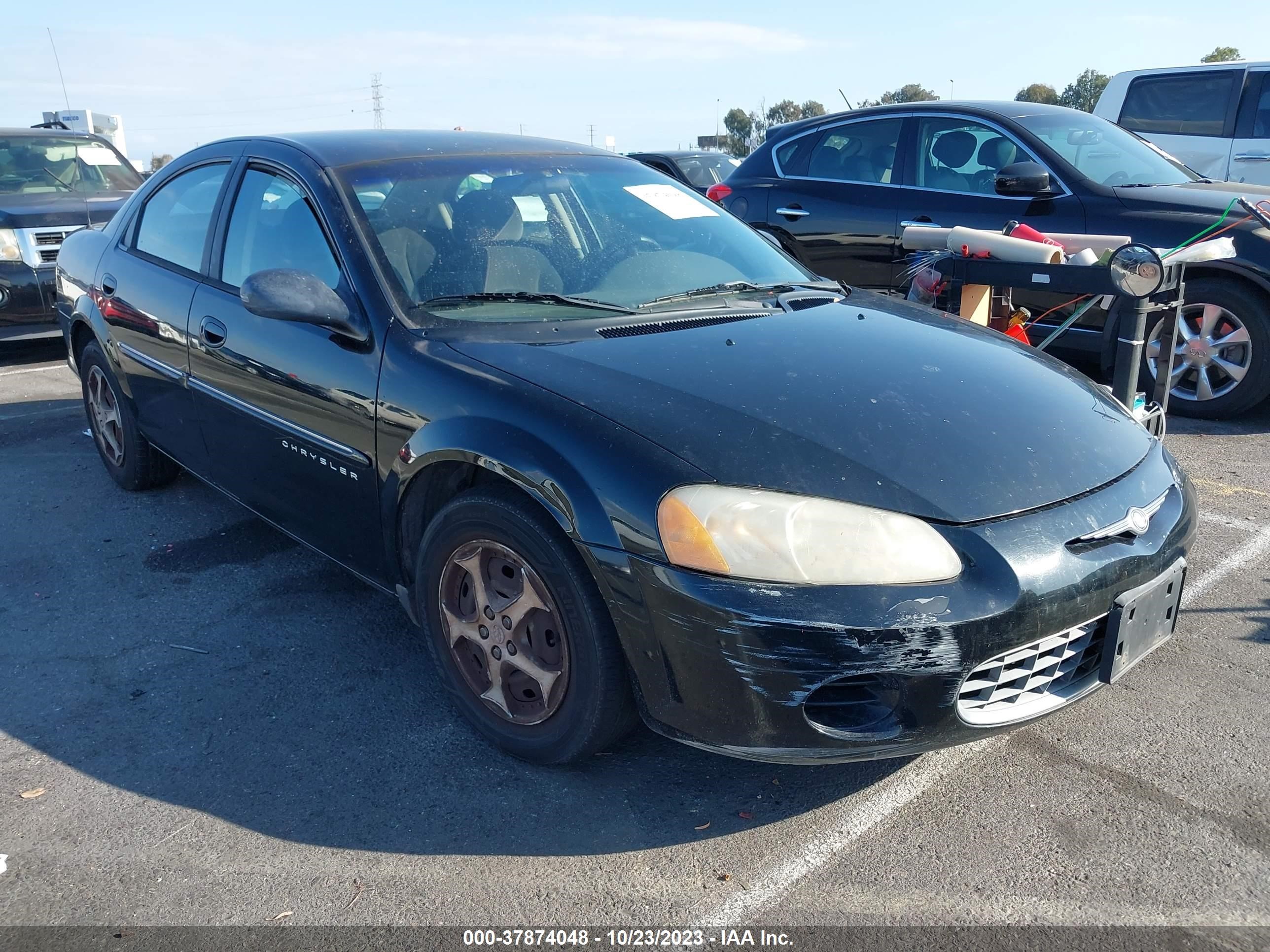 chrysler sebring 2001 1c3el46x21n549877