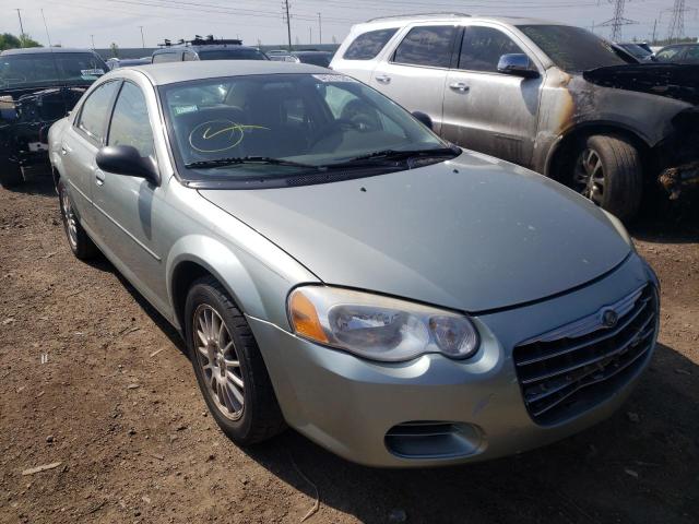 chrysler sebring 2005 1c3el46x35n513234