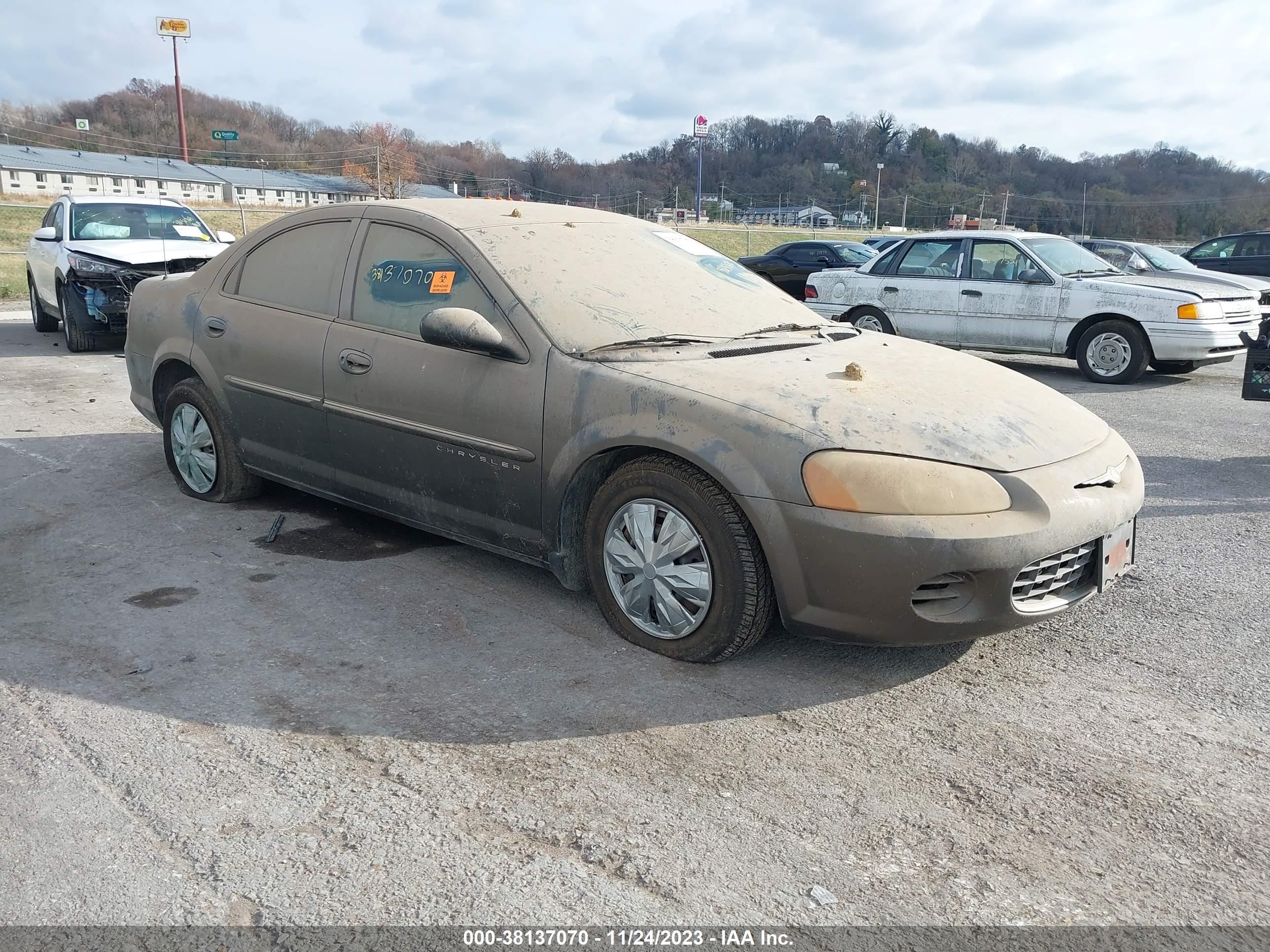 chrysler sebring 2001 1c3el46xx1n559833