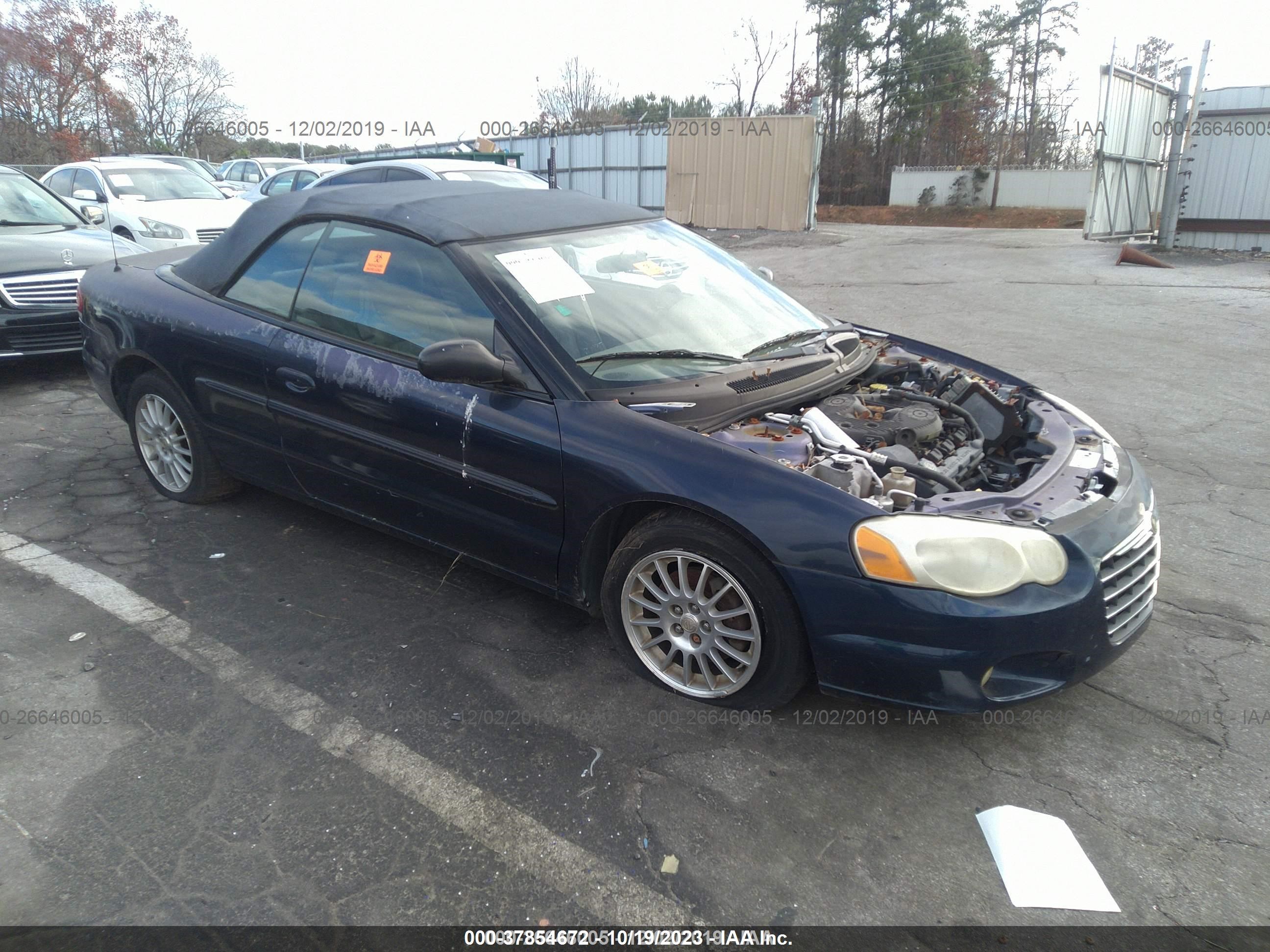 chrysler sebring 2004 1c3el55r34n117831