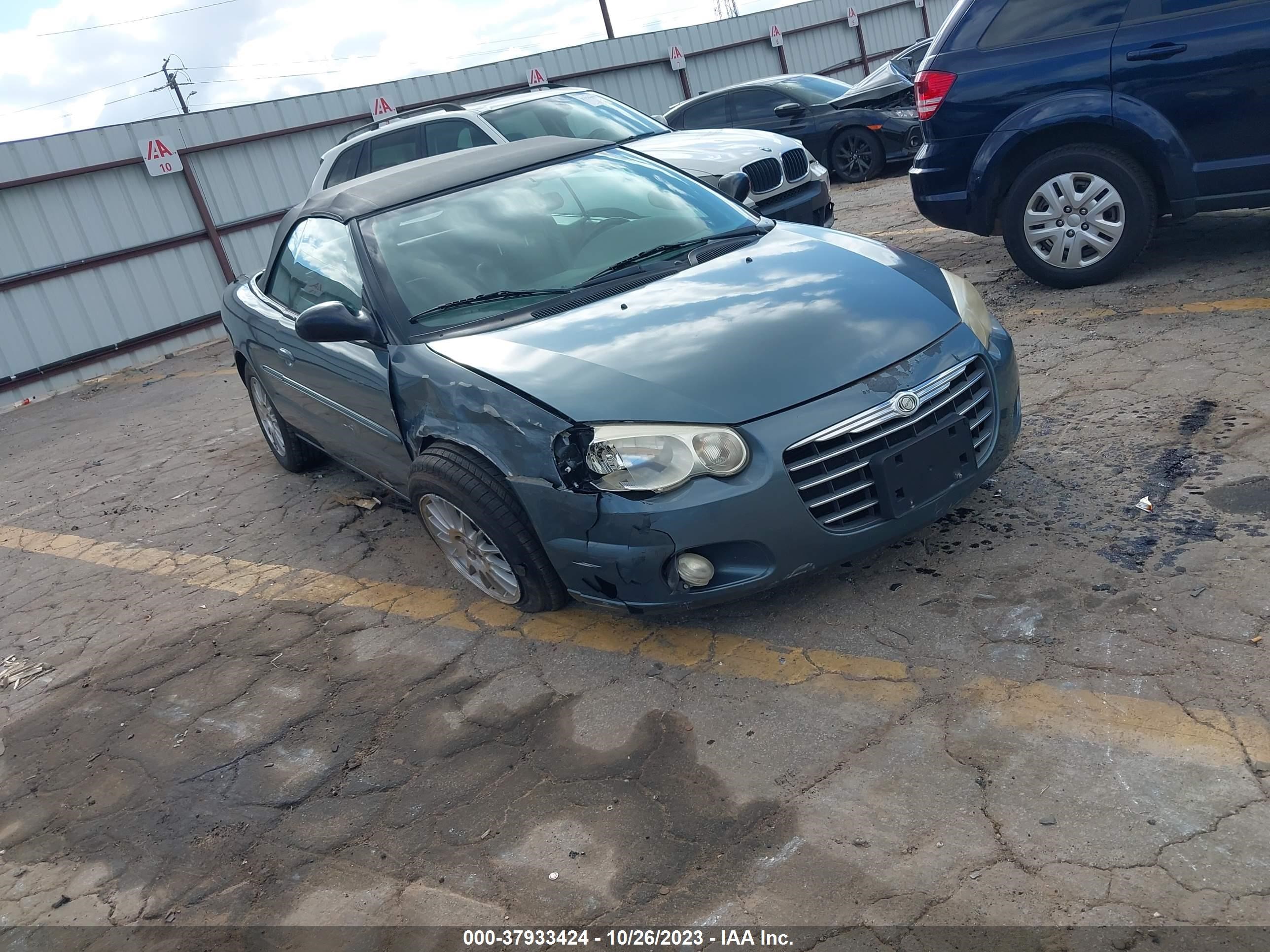 chrysler sebring 2005 1c3el55r55n662169