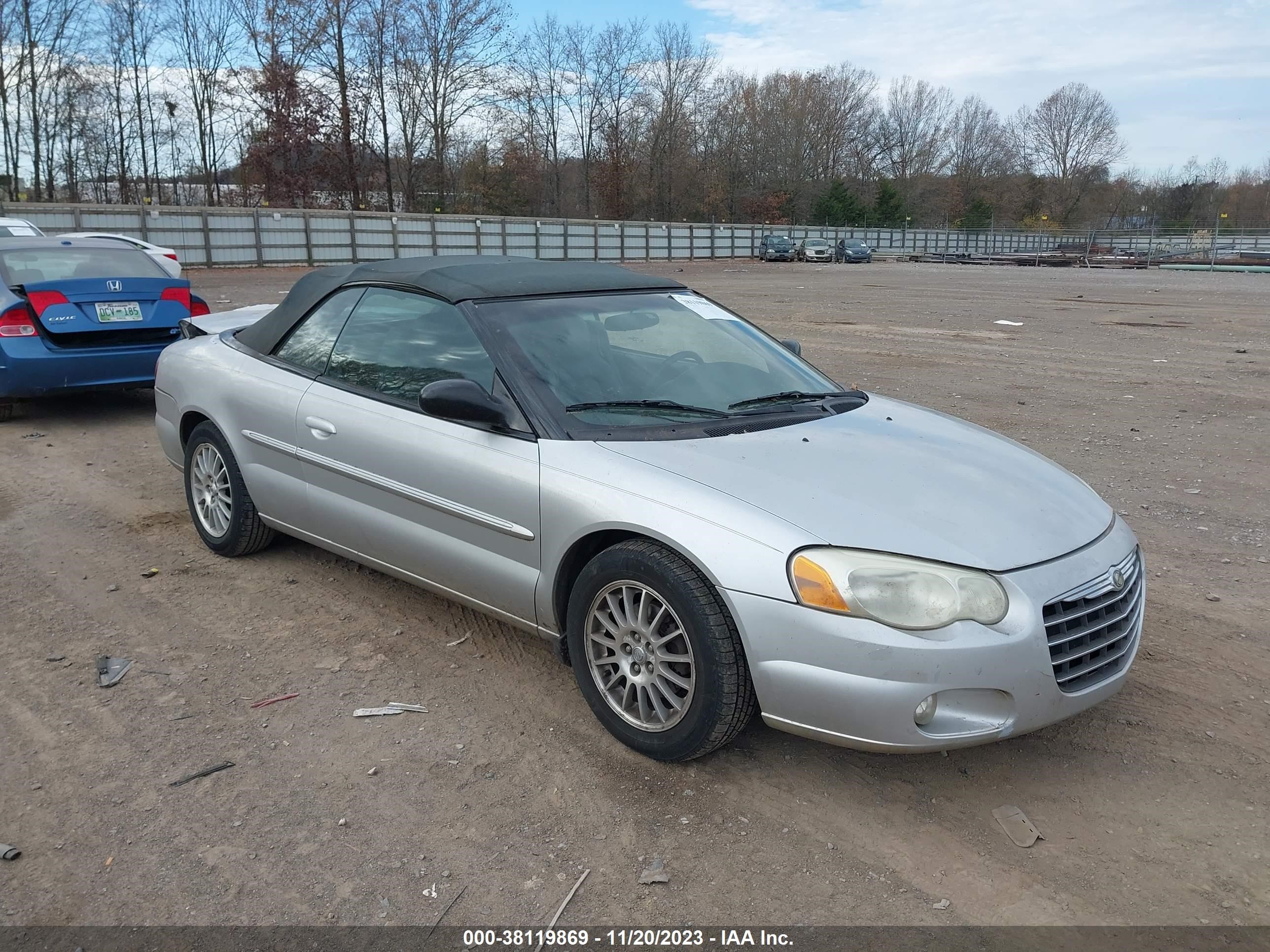 chrysler sebring 2004 1c3el55rx4n283120