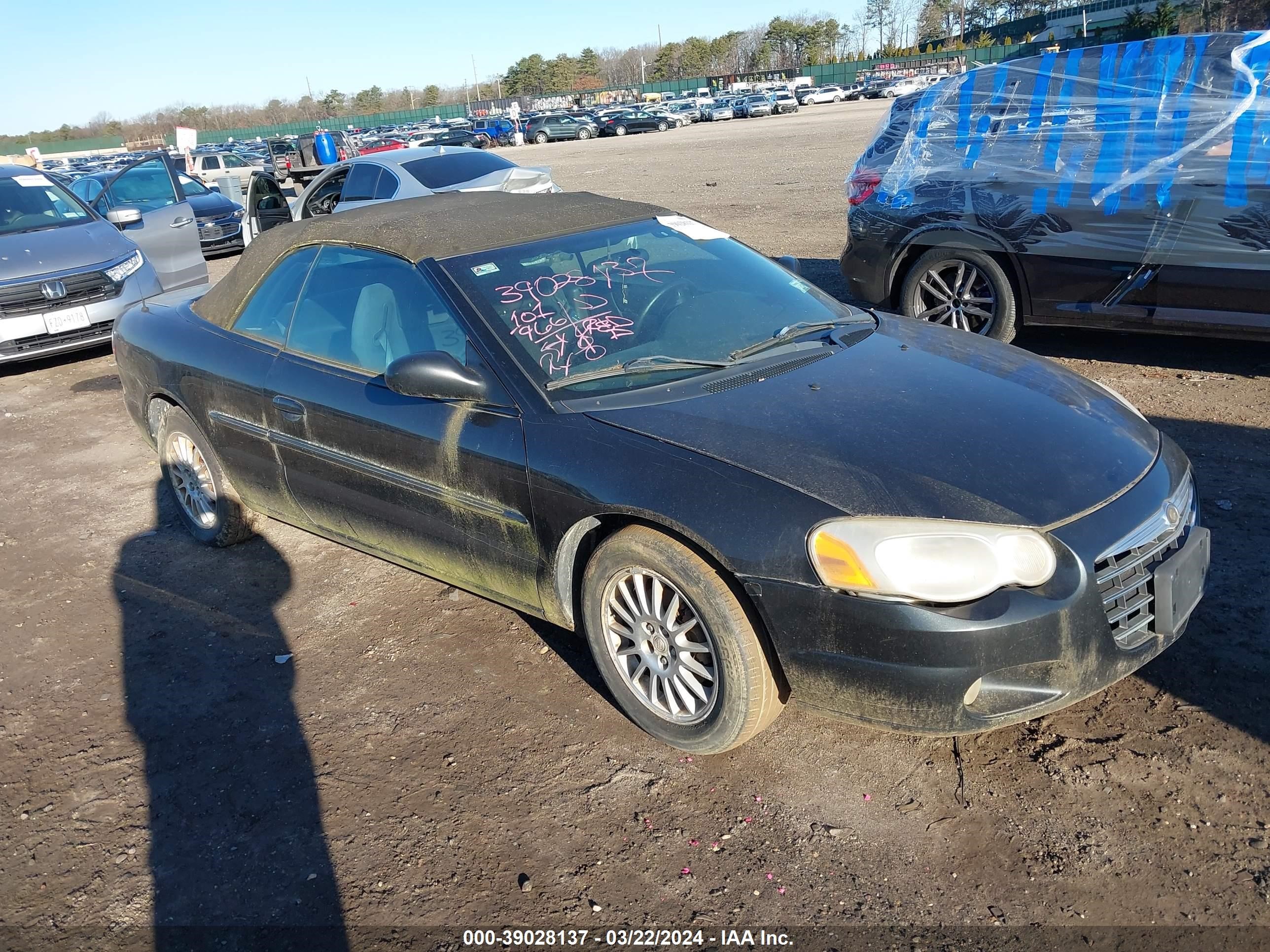 chrysler sebring 2006 1c3el55rx6n163473