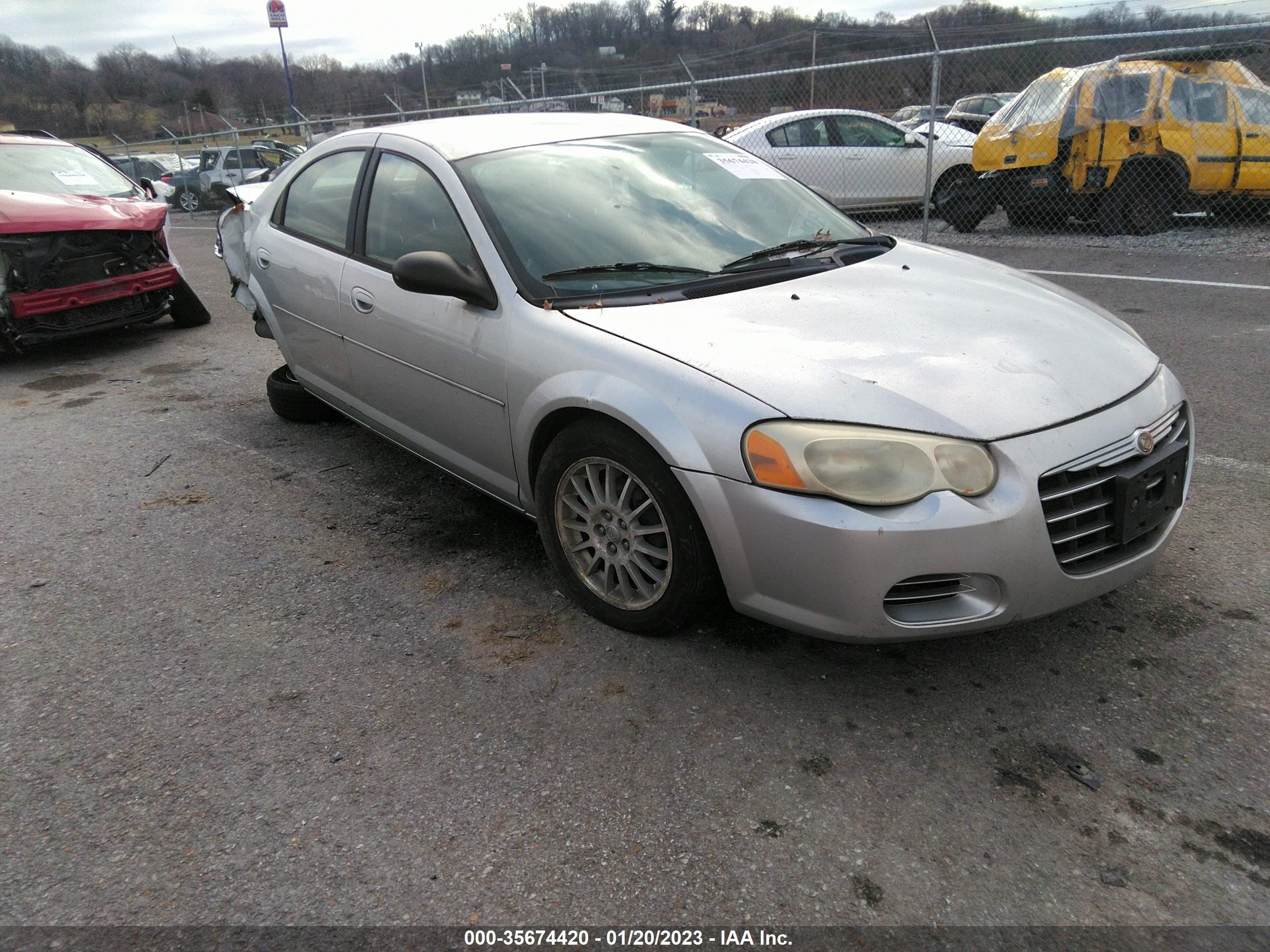 chrysler sebring 2006 1c3el56r76n142118