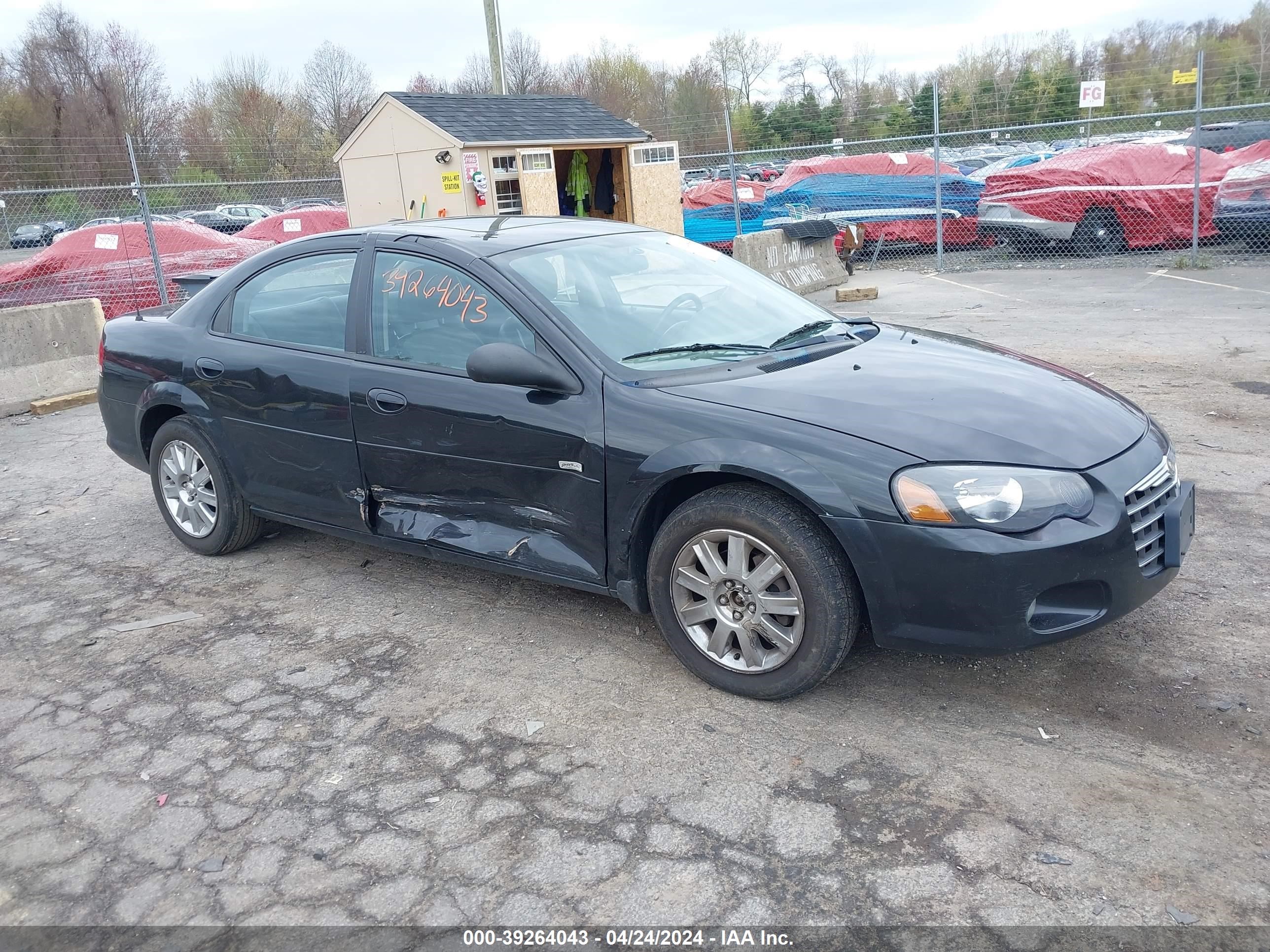 chrysler sebring 2006 1c3el56rx6n241905