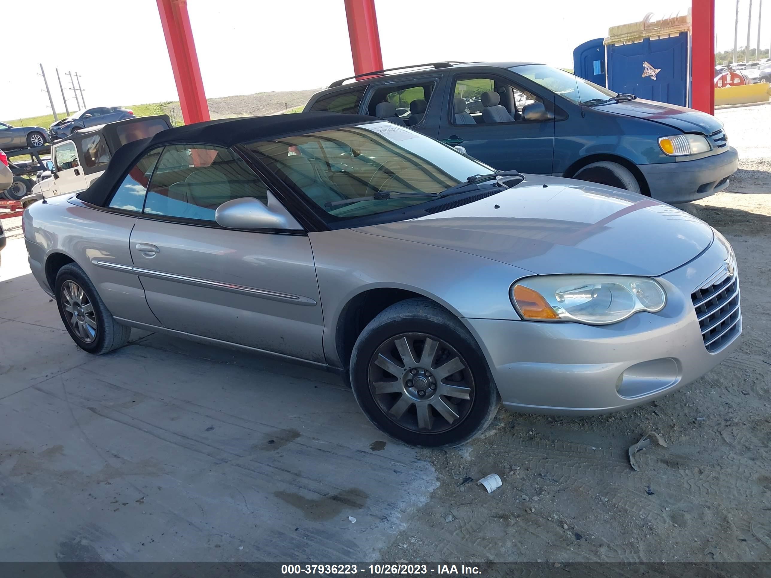 chrysler sebring 2005 1c3el65r15n594877