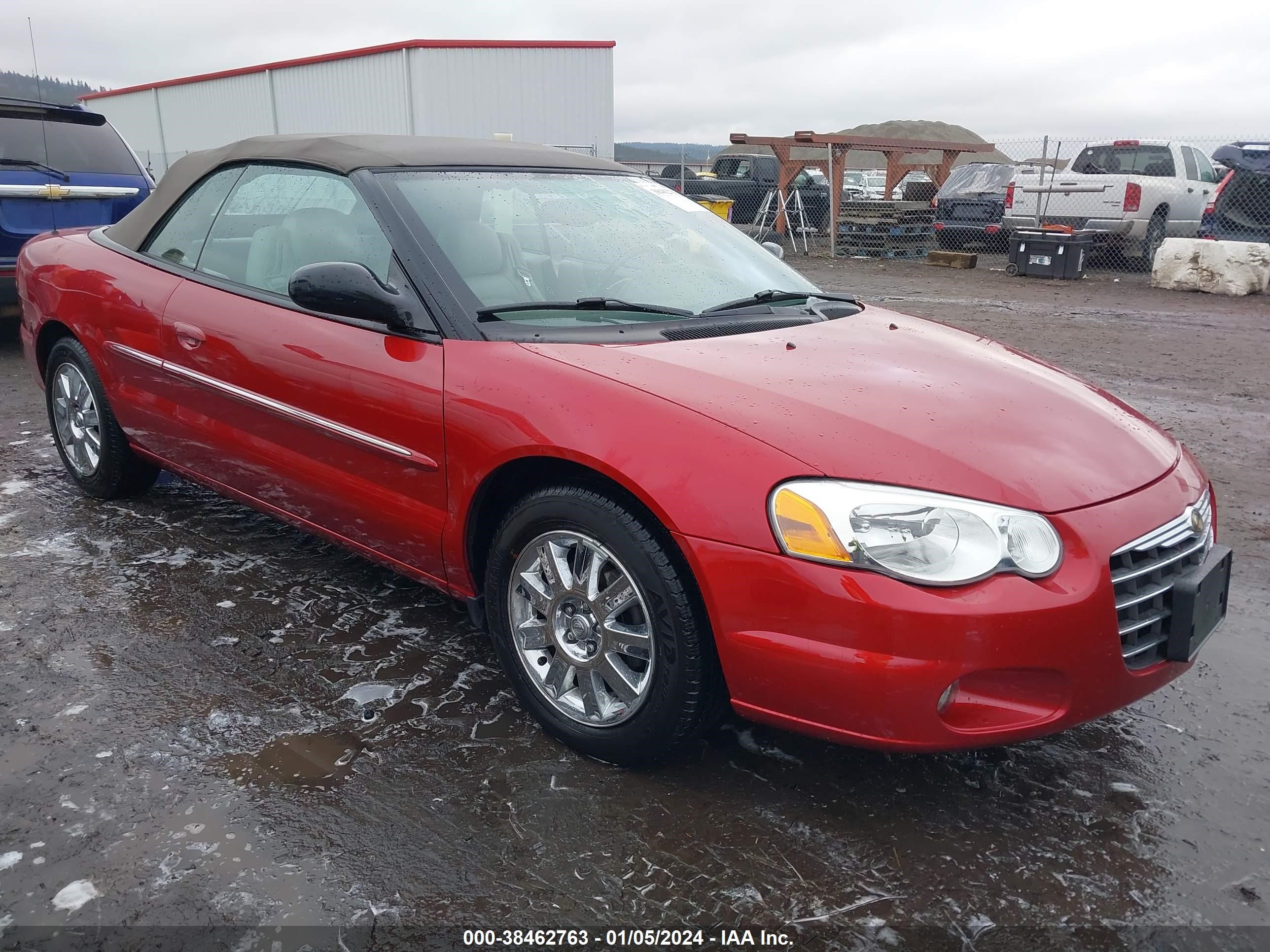 chrysler sebring 2005 1c3el65r35n677002