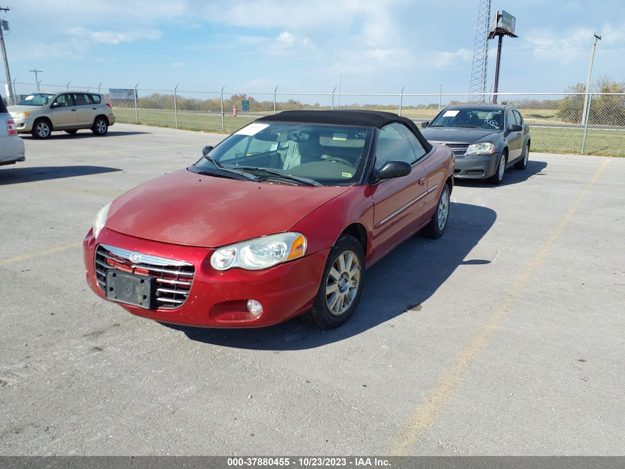 chrysler sebring 2004 1c3el65r84n161846