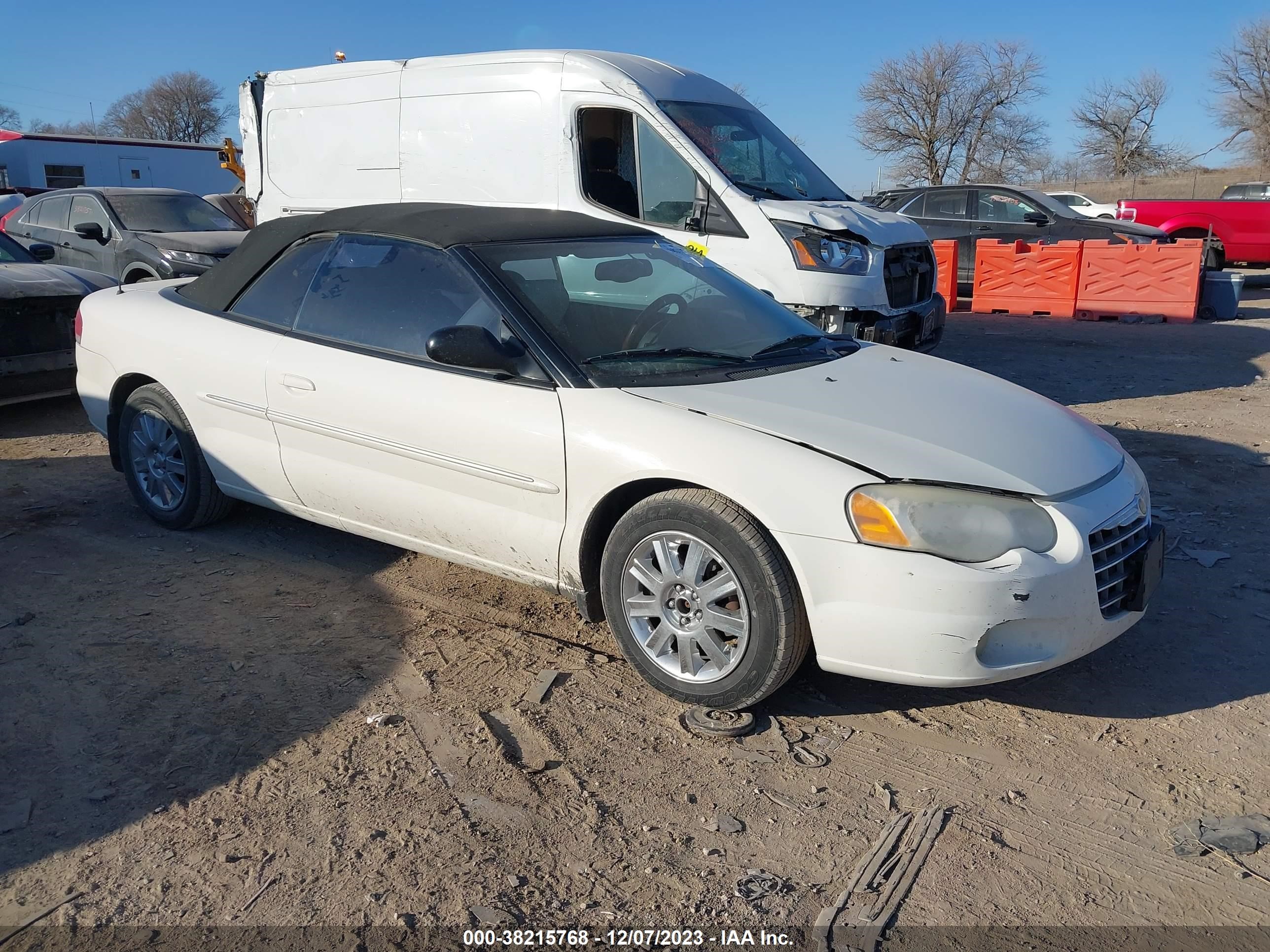 chrysler sebring 2004 1c3el65r94n334760