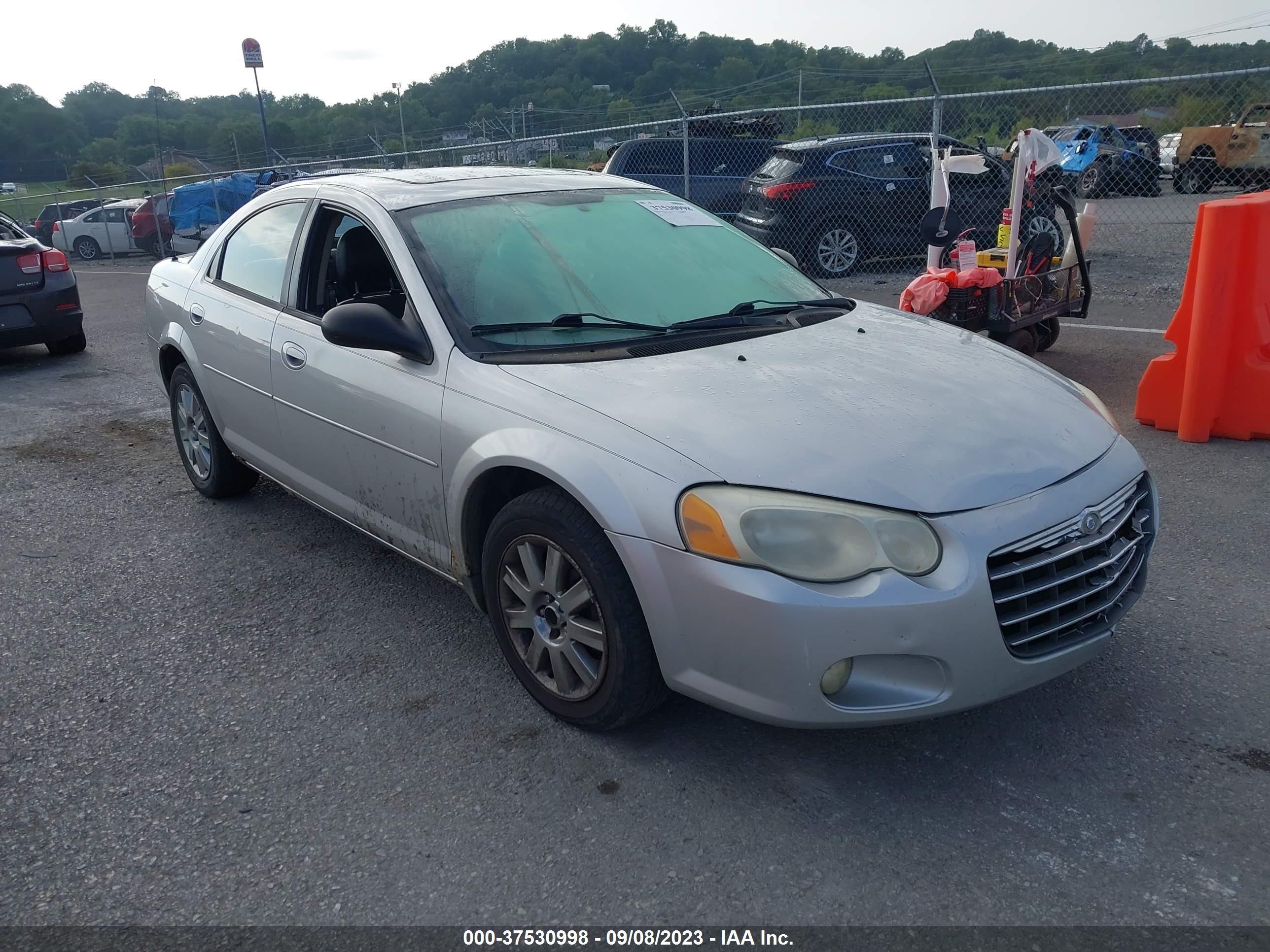 chrysler sebring 2005 1c3el66r95n533856