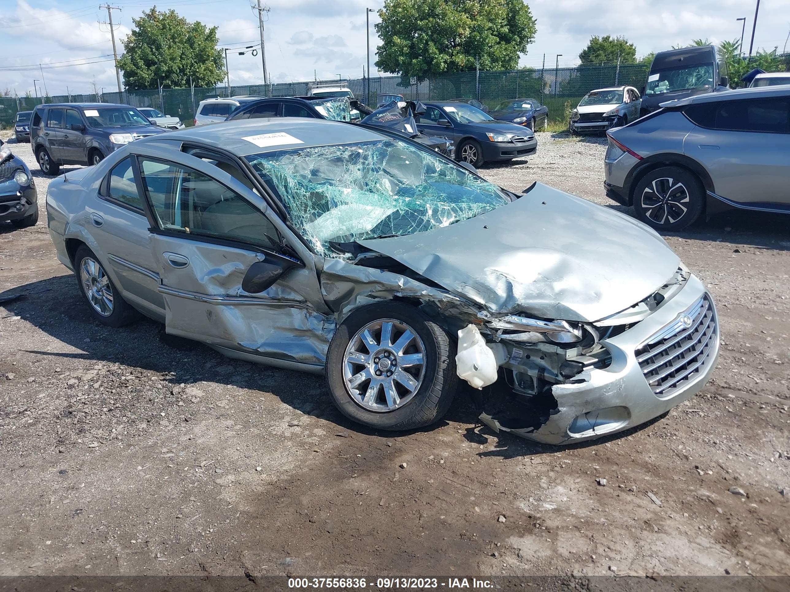 chrysler sebring 2005 1c3el66r95n645556