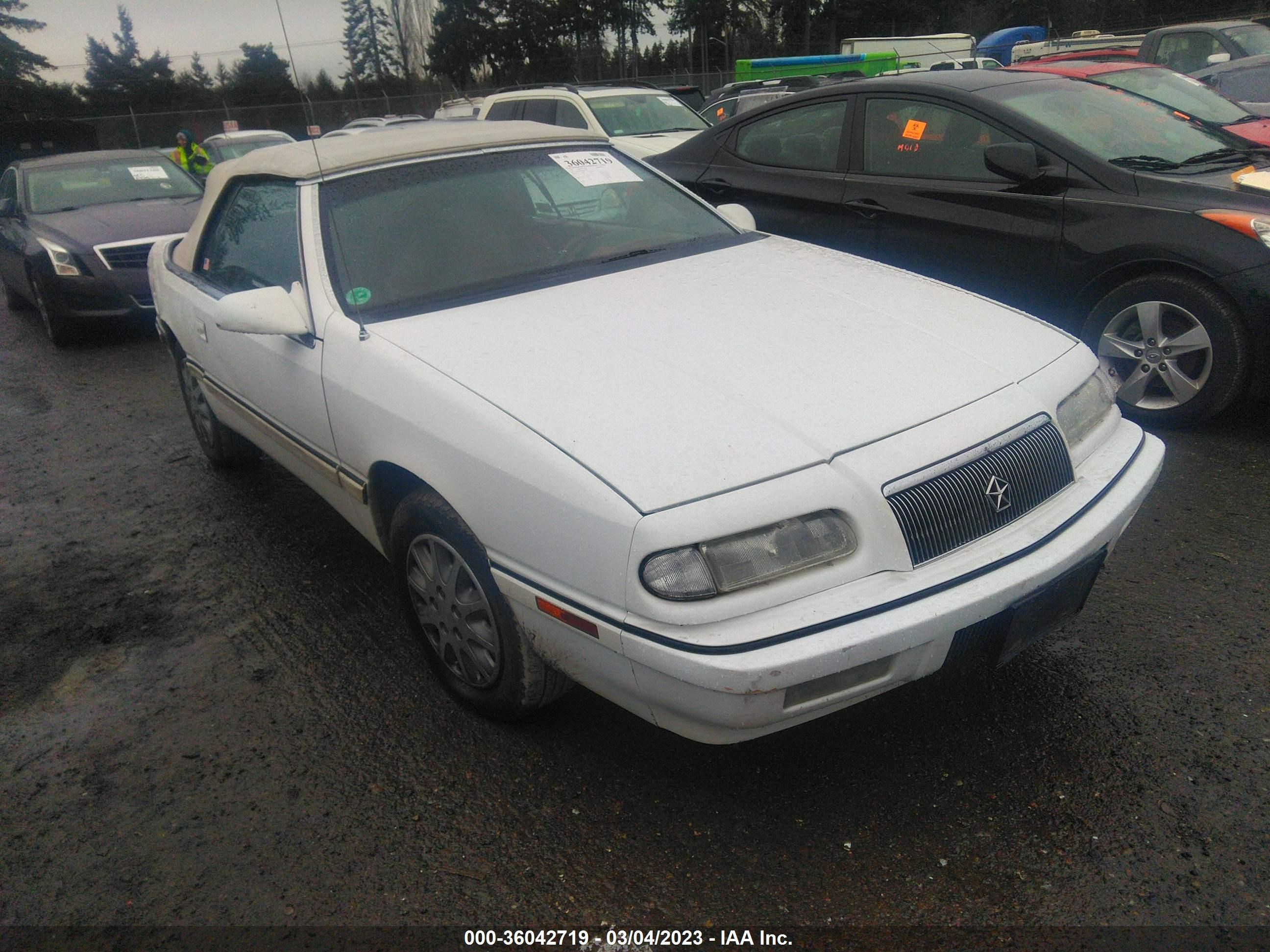 chrysler le baron 1994 1c3eu453xrf297085