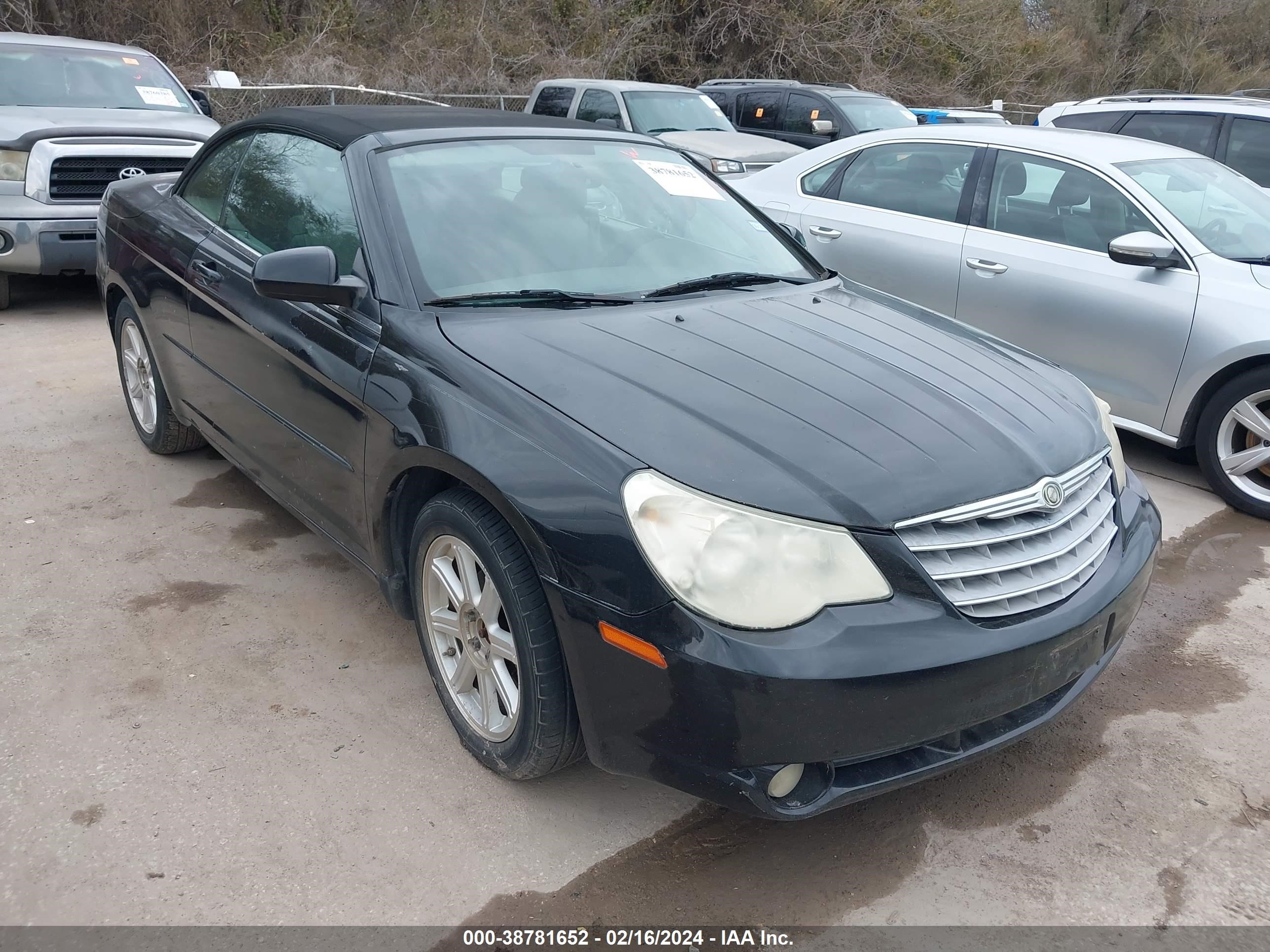 chrysler sebring 2008 1c3lc55r38n619946