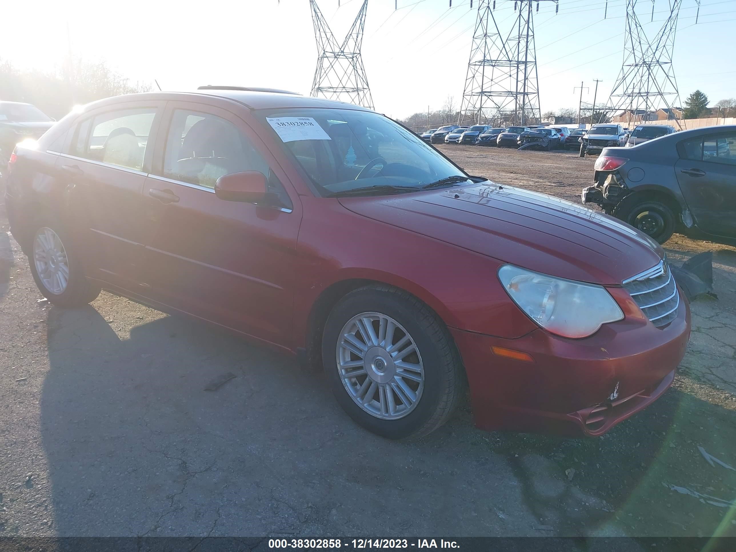 chrysler sebring 2007 1c3lc56k37n510208