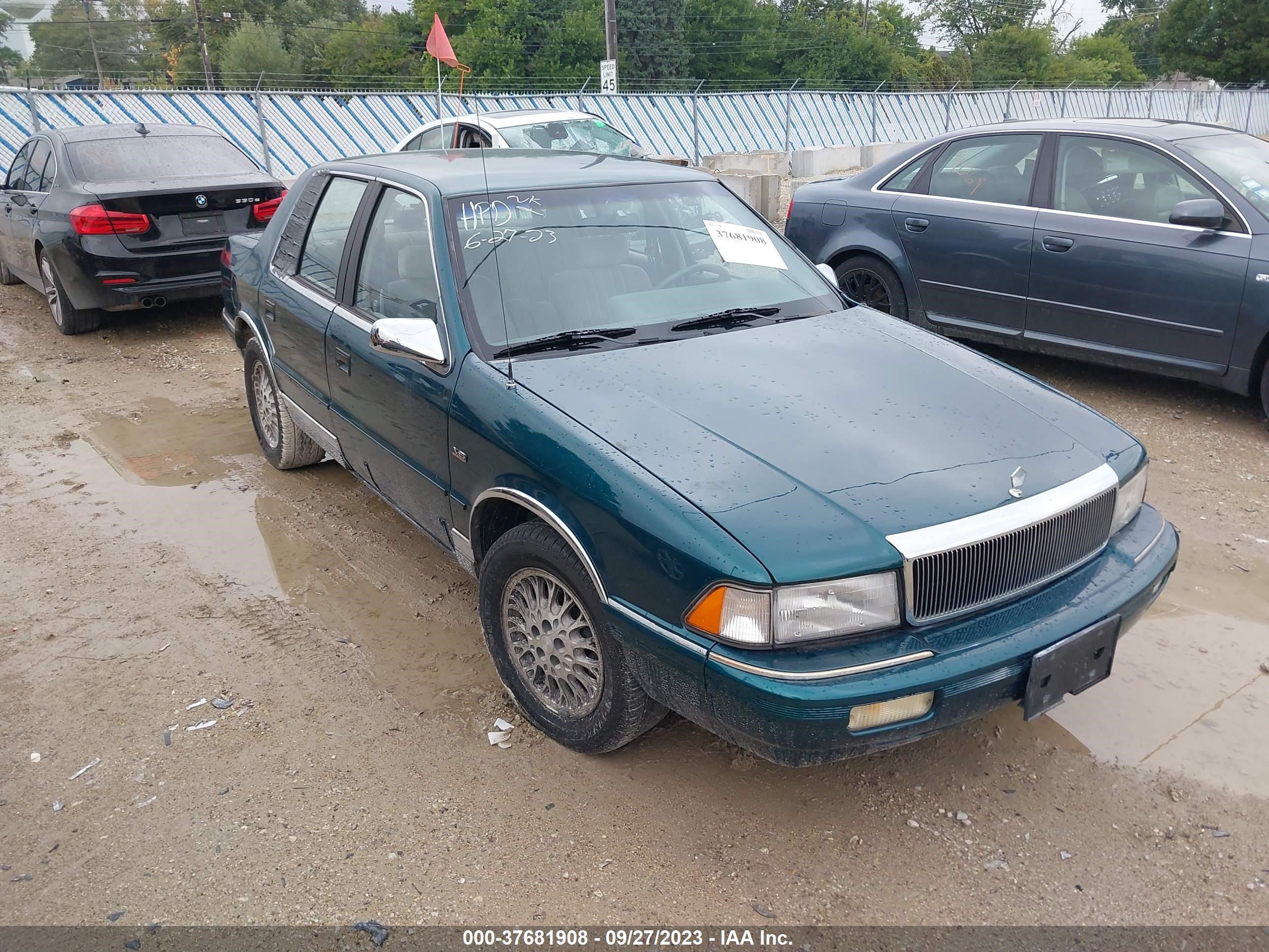 chrysler le baron 1993 1c3xa3633pf649415