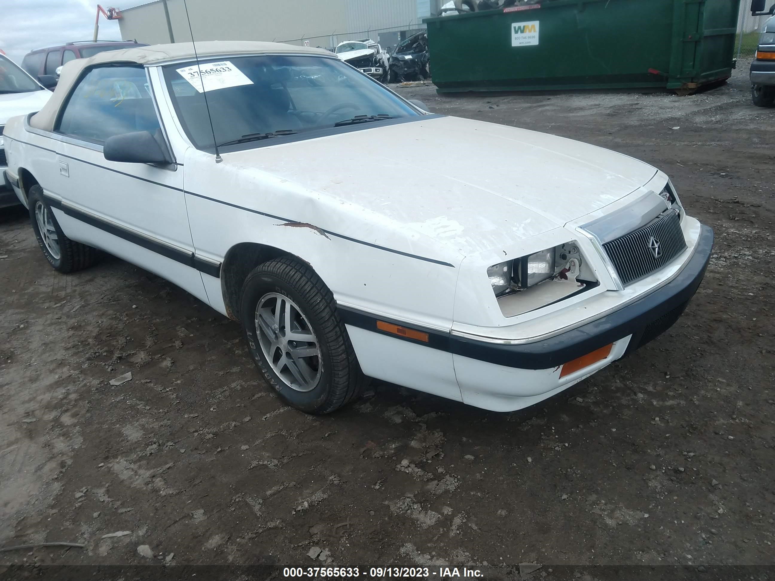 chrysler le baron 1992 1c3xu4532nf202182