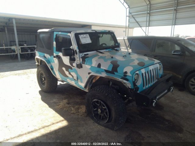 jeep wrangler 2014 1c4ajwag0el141303