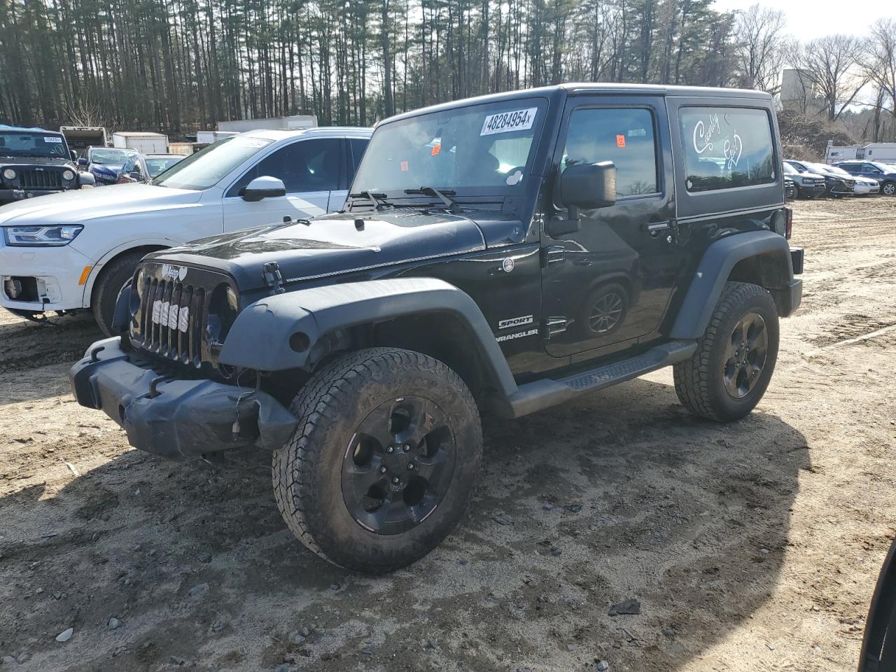 jeep wrangler s 2016 1c4ajwag0gl129042