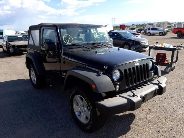 jeep wrangler s 2017 1c4ajwag0hl509161