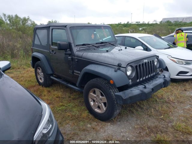 jeep wrangler jk 2018 1c4ajwag0jl850209