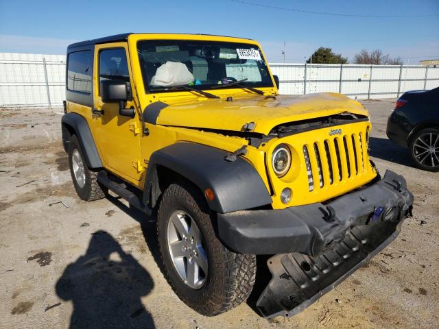 jeep wrangler s 2015 1c4ajwag1fl571326