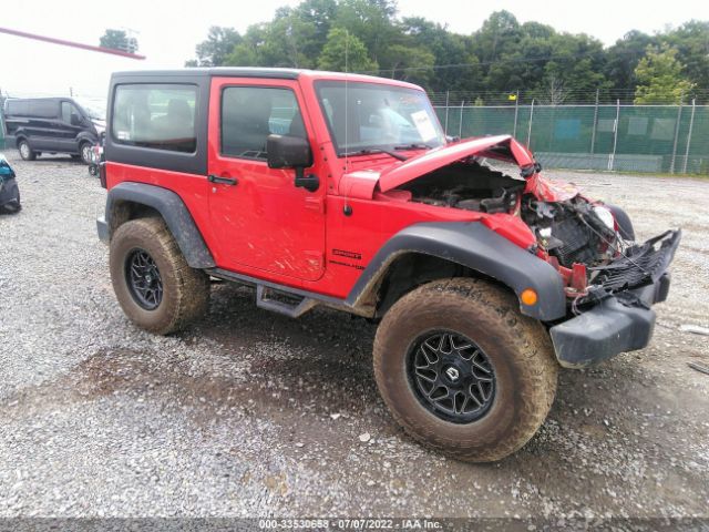 jeep wrangler jk 2018 1c4ajwag1jl891433