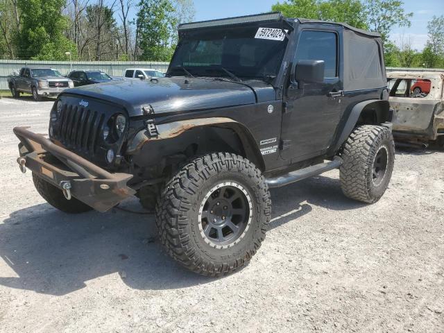 jeep wrangler s 2014 1c4ajwag3el191144