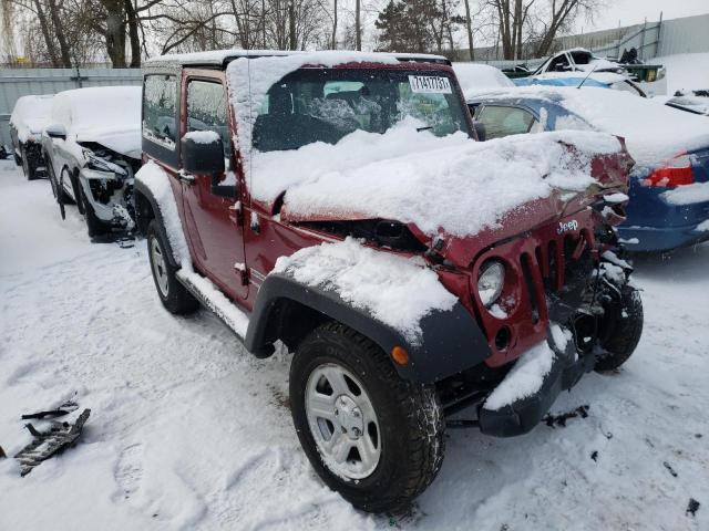 jeep wrangler s 2013 1c4ajwag4dl553481