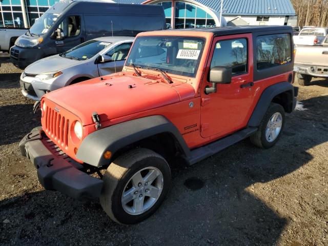 jeep wrangler s 2013 1c4ajwag4dl623657