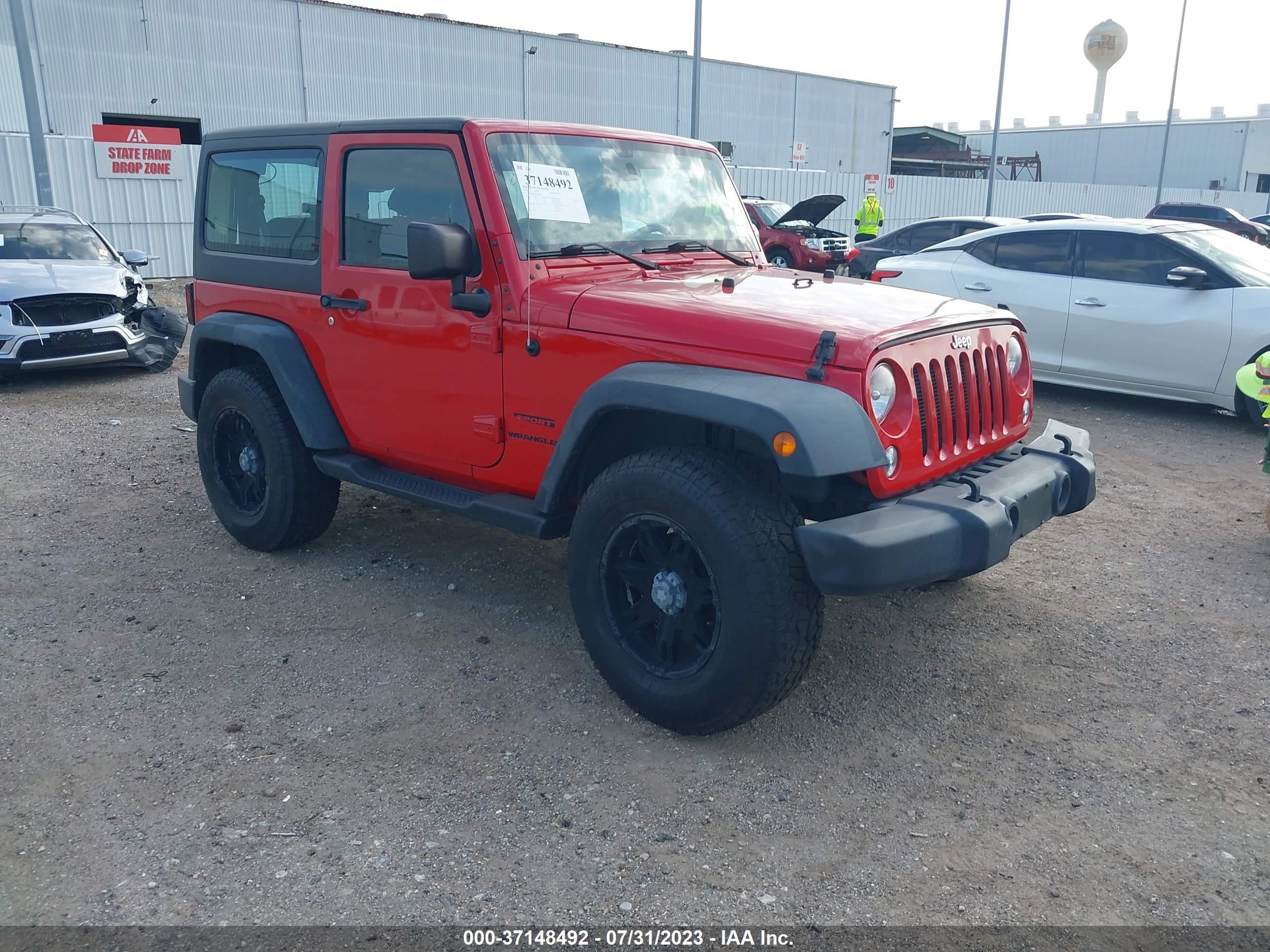 jeep wrangler 2014 1c4ajwag5el259914