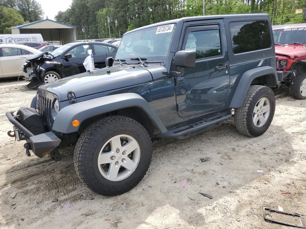 jeep wrangler 2017 1c4ajwag5hl632406